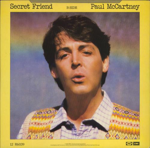 Paul McCartney and Wings Temporary Secretary + p/s UK 12